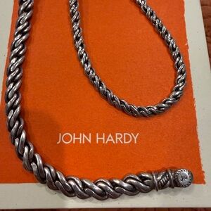 John Hardy Silver Men's Necklace & Bracelet
